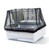 ISMARTEN Bird Cage Cover Seed Catcher Nylon Mesh Parakeet-3