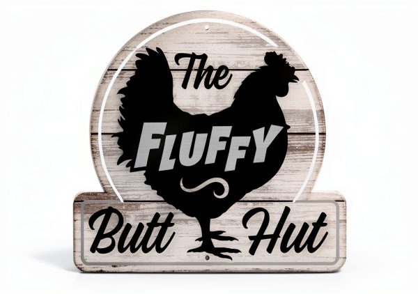 Bigtime Signs Chicken Coop Sign PVC Weatherproof Yard Decor-0
