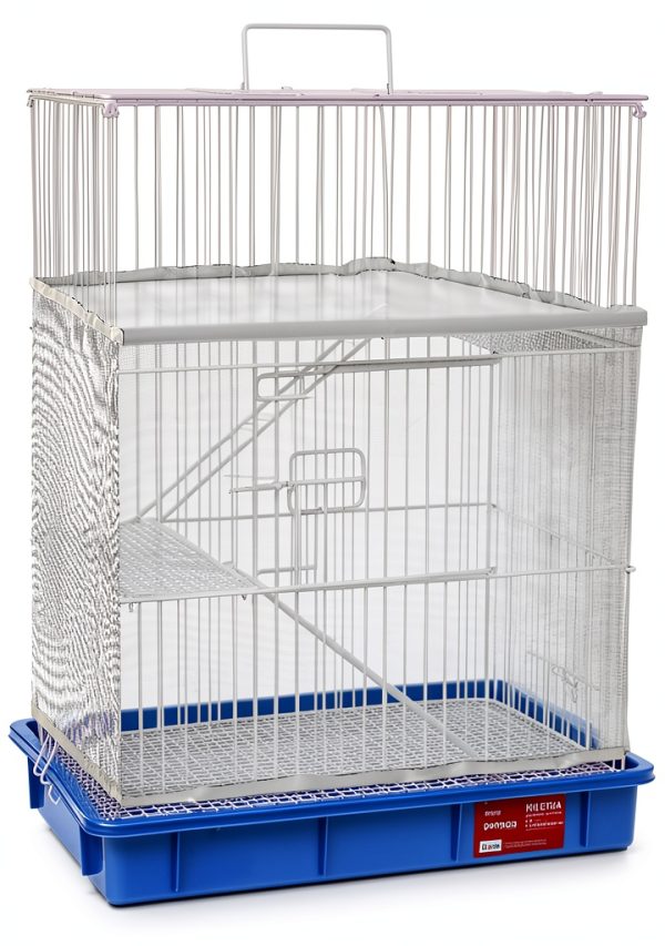 Sibba Bird Cage Seed Catcher Nylon Mesh Cover Indoor-0