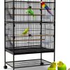 SYOOY Birdcage Cover Seed Catcher Mesh Ventilated Easy Clean-0