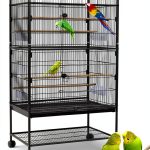 SYOOY Birdcage Cover Seed Catcher Mesh Ventilated Easy Clean-0