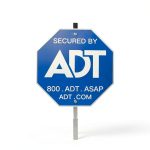 ADT Security Sign Aluminum Yard Stake Waterproof Durable-0