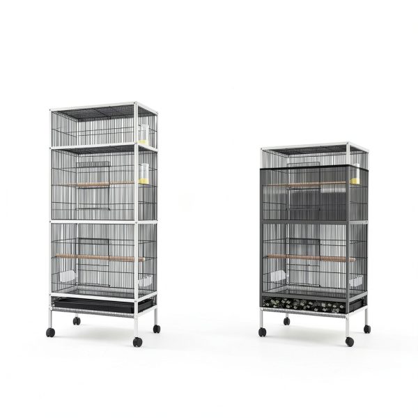 SYOOY Birdcage Cover Seed Catcher Mesh Ventilated Easy Clean-4