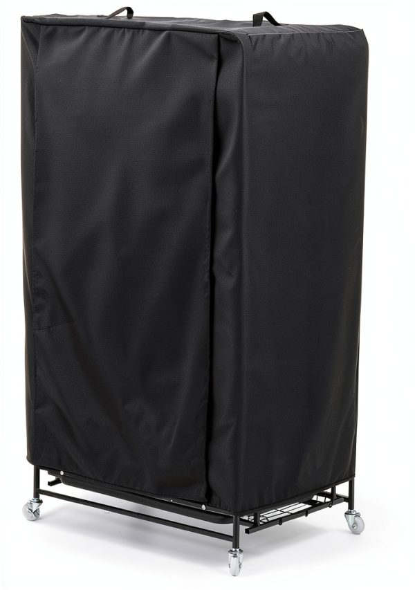 Perfitel Birdcage Cover Black Nylon Sunshade Embroidery-1