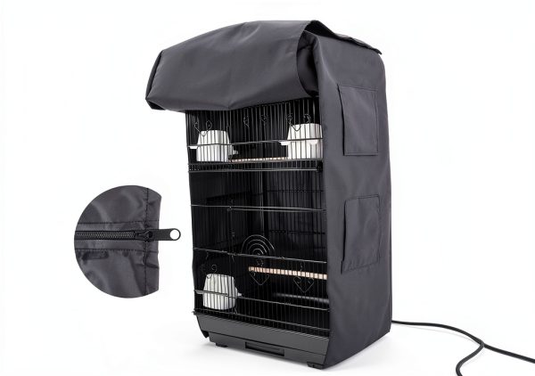 SYOOY Bird Cage Cover Durable Oxford Fabric Zipper Design-3