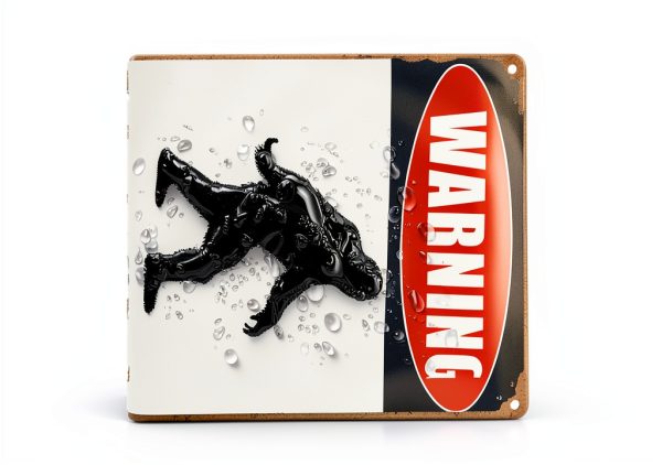 Sasquatch Metal Sign Wall Mount Vintage Style Yard Decor-2