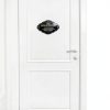 Maoerzai Art No Soliciting Sign Acrylic Door Mount Modern-2