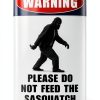 Sasquatch Metal Sign Wall Mount Vintage Style Yard Decor-0