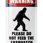 Sasquatch Metal Sign Wall Mount Vintage Style Yard Decor-0