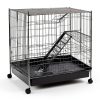 Nogeqi Bird Cage Cover Nylon Stretch Fit Seed Catcher-3