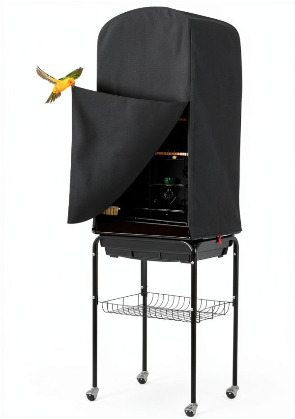 Colorday Bird Cage Cover Durable Polyester Easy Zipper-0