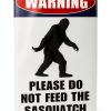 Sasquatch Metal Sign Wall Mount Vintage Style Yard Decor-1