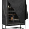 Explore Land Bird Cage Cover Black Water Resistant Indoor-0