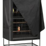 Explore Land Bird Cage Cover Black Water Resistant Indoor-0
