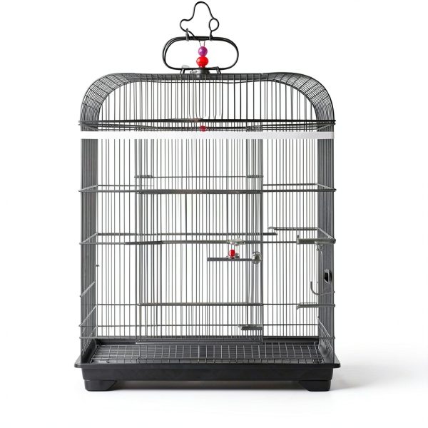 Aiyorse Bird Cage Cover Nylon Blackout Seed Catcher-3