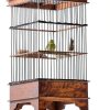 BOHUIZ Bird Cage Cover Adjustable Breathable Mesh Seed-6