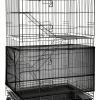 Shappy Bird Cage Cover Nylon Mesh Feather Catcher Net-0