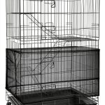 Shappy Bird Cage Cover Nylon Mesh Feather Catcher Net-0