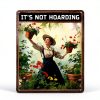 Ckdiluy Metal Garden Sign Vintage Style Gardening Decor-0