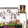 Ckdiluy Metal Garden Sign Vintage Style Gardening Decor-4