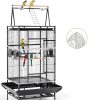 Aiyorse Bird Cage Cover Nylon Blackout Seed Catcher-6
