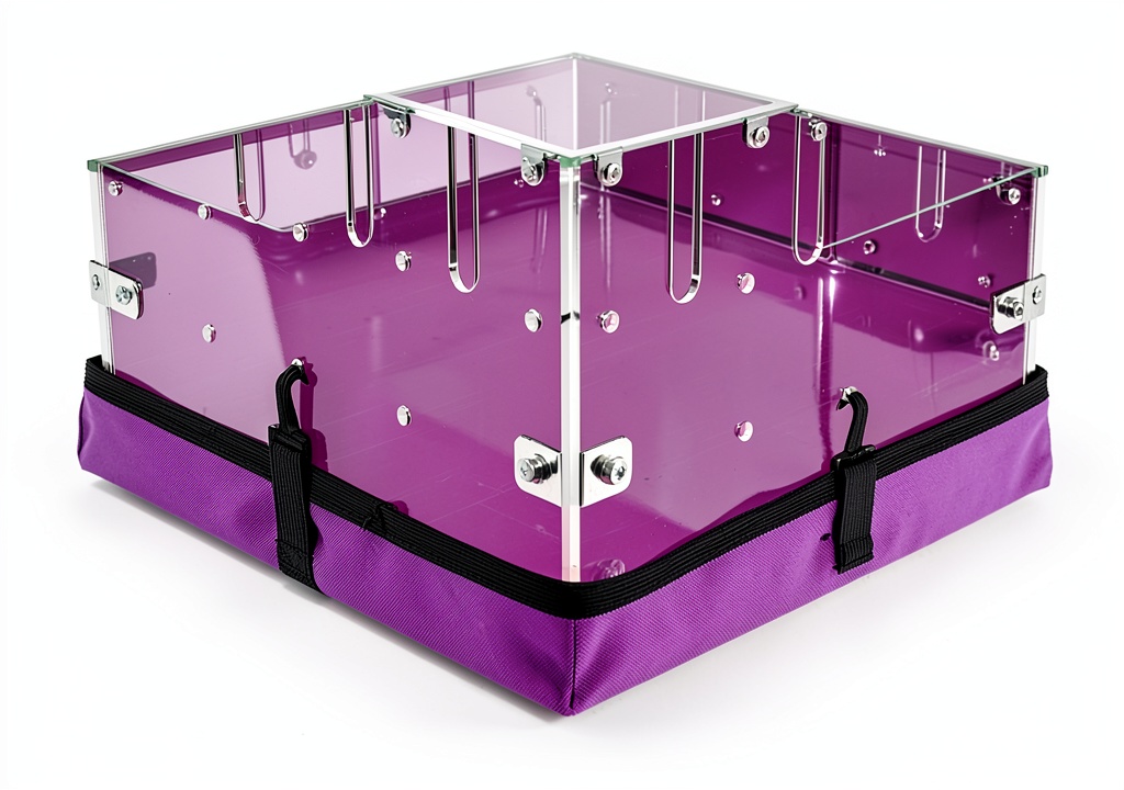 GuineaLoft Canvas Bottom installed on a birdcage