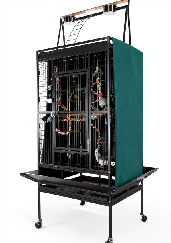 Colorday Birdcage Cover Large Cage Breathable Sleep Aid-2