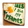 Vintage Metal Tin Yard Sign Wall Mount Garden Decor MR TIGER-4