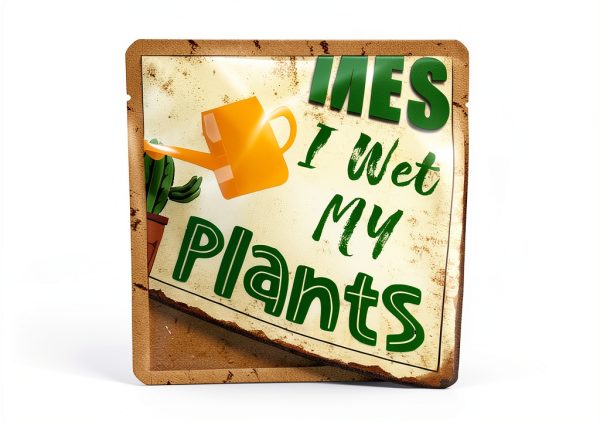 Vintage Metal Tin Yard Sign Wall Mount Garden Decor MR TIGER-4