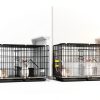 Kifmurase PVC Cage Liners Clear Rabbit Bird Guard Value Pack-3