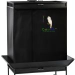 Colorday Birdcage Cover Large Cage Play Top Black Green-0