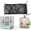 Bird Cage Seed Catcher UlifeBetter Nylon Mesh Adjustable-1