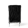 Bird Cage Seed Catcher Black Nylon Dustproof Josojoou-1