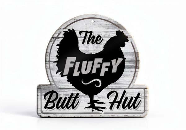 Bigtime Signs Chicken Coop Sign PVC Weatherproof Yard Decor-1