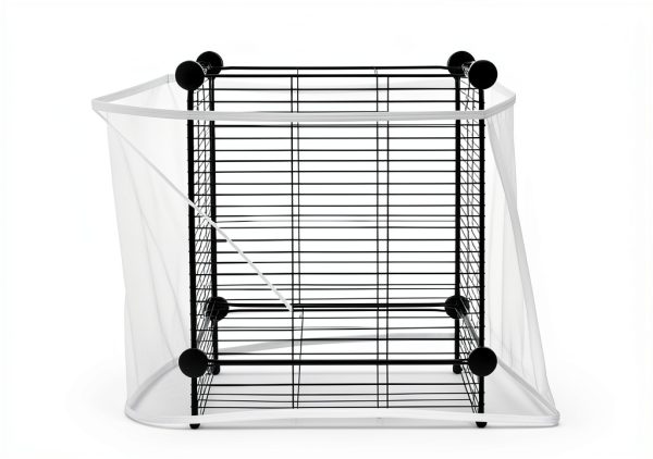 Nogeqi Bird Cage Cover Nylon Stretch Fit Seed Catcher-5