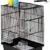 Bird Cage Seed Catcher UlifeBetter Nylon Mesh Adjustable-0