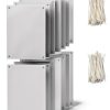 Kifmurase PVC Cage Liners Clear Rabbit Bird Guard Value Pack-5