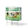 Philoch Dog Sign Waterproof Yard Reminder Clean Up After Pet-5