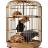 Sibba Bird Cage Seed Catcher Nylon Mesh Cover Indoor-2