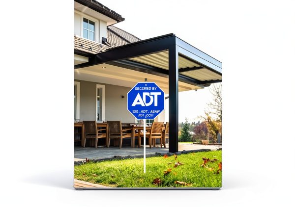 ADT Security Sign Aluminum Yard Stake Waterproof Durable-3