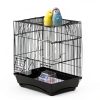 Bird Cage Seed Catcher UlifeBetter Nylon Mesh Adjustable-5