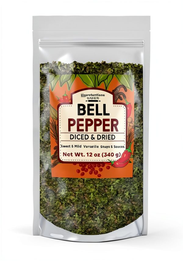 Diced Bell Pepper Unpretentious Dried Sweet-0