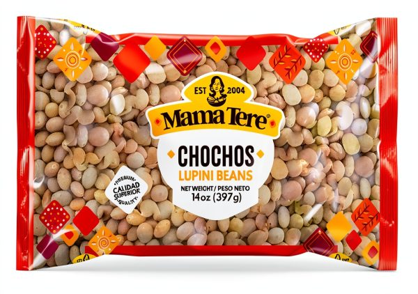 Lupini Beans Mama Tere Premium 14oz Pack for Healthy Snacks-0