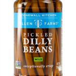 Tillen Farms Pickled Crispy Dilly Beans, 12 Ounce, Plastic,-0