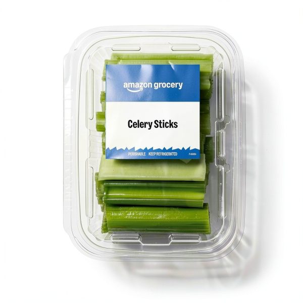 Amazon Fresh Celery Sticks 15 Ounce Ready to Eat Snack Pack-0