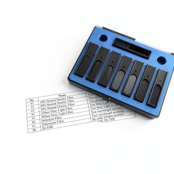 Spectrophotometer Calibration Filters 8‑Piece Azzota NIST Traceable-2