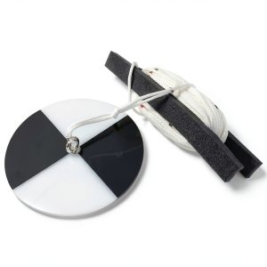 Secchi Disk LaMotte 0171 CL Black White Quadrants with Calibrated Line-0