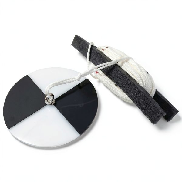 Secchi Disk LaMotte 0171 CL Black White Quadrants with Calibrated Line-0